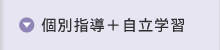 個別指導＋自立学習